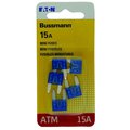 Eaton Bussmann Fuse Atm-Mini Blu15A Cd5 BP/ATM-15-RP